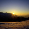 Herrlicher Sonnenaufgang am Dachstein
